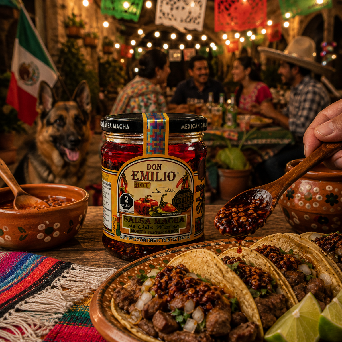 Salsa Macha Don Emilio Chile Morita 440 g
