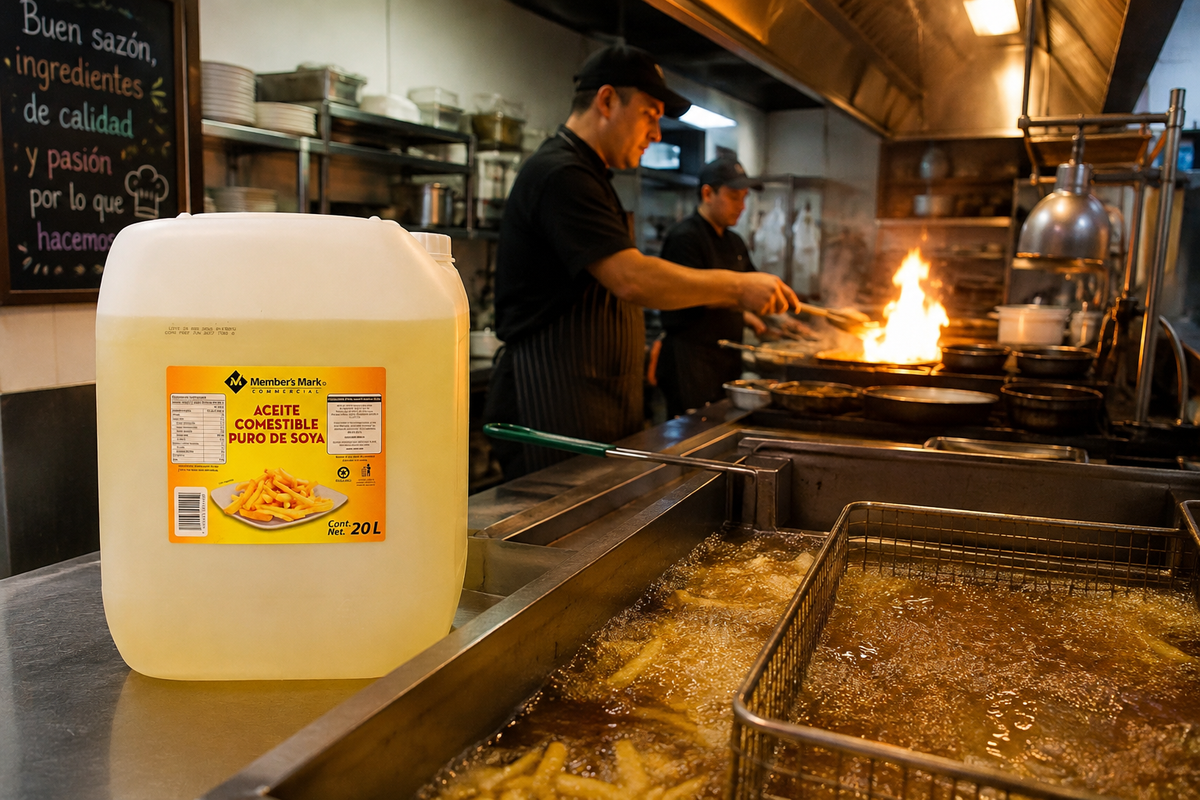 Aceite Vegetal de Soya Member's Mark 20 Litros