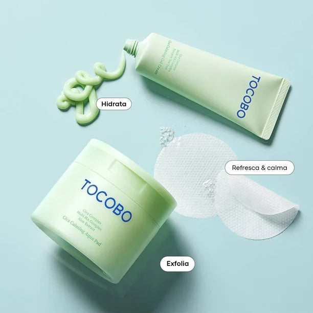 Tocobo Cica Calming Care Aqua Pad Coreano Vegano