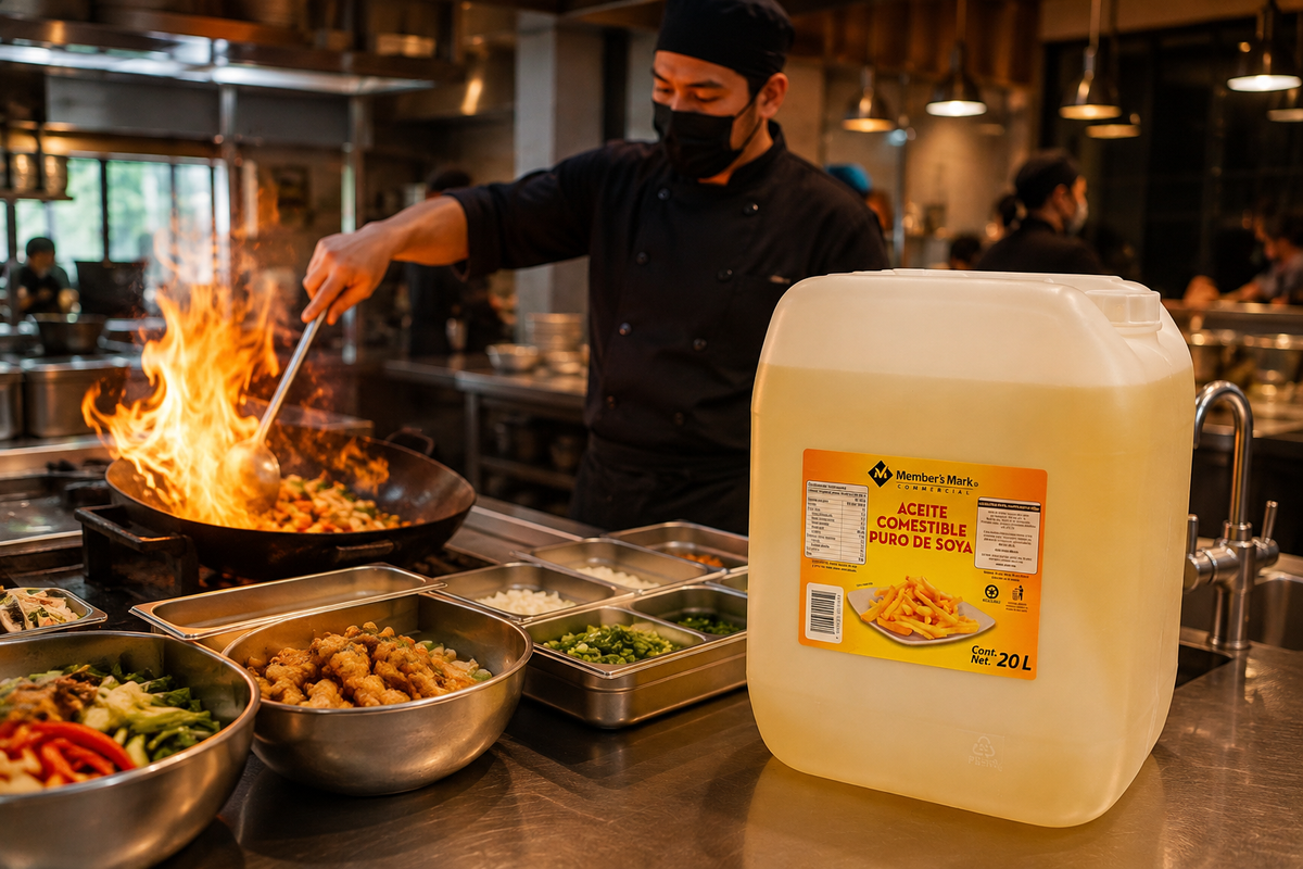 Aceite Vegetal de Soya Member's Mark 20 Litros