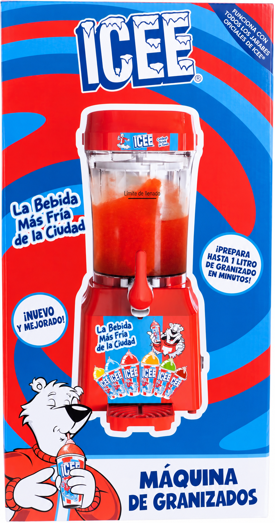 Máquina Icee Original para Slushie y Frappé