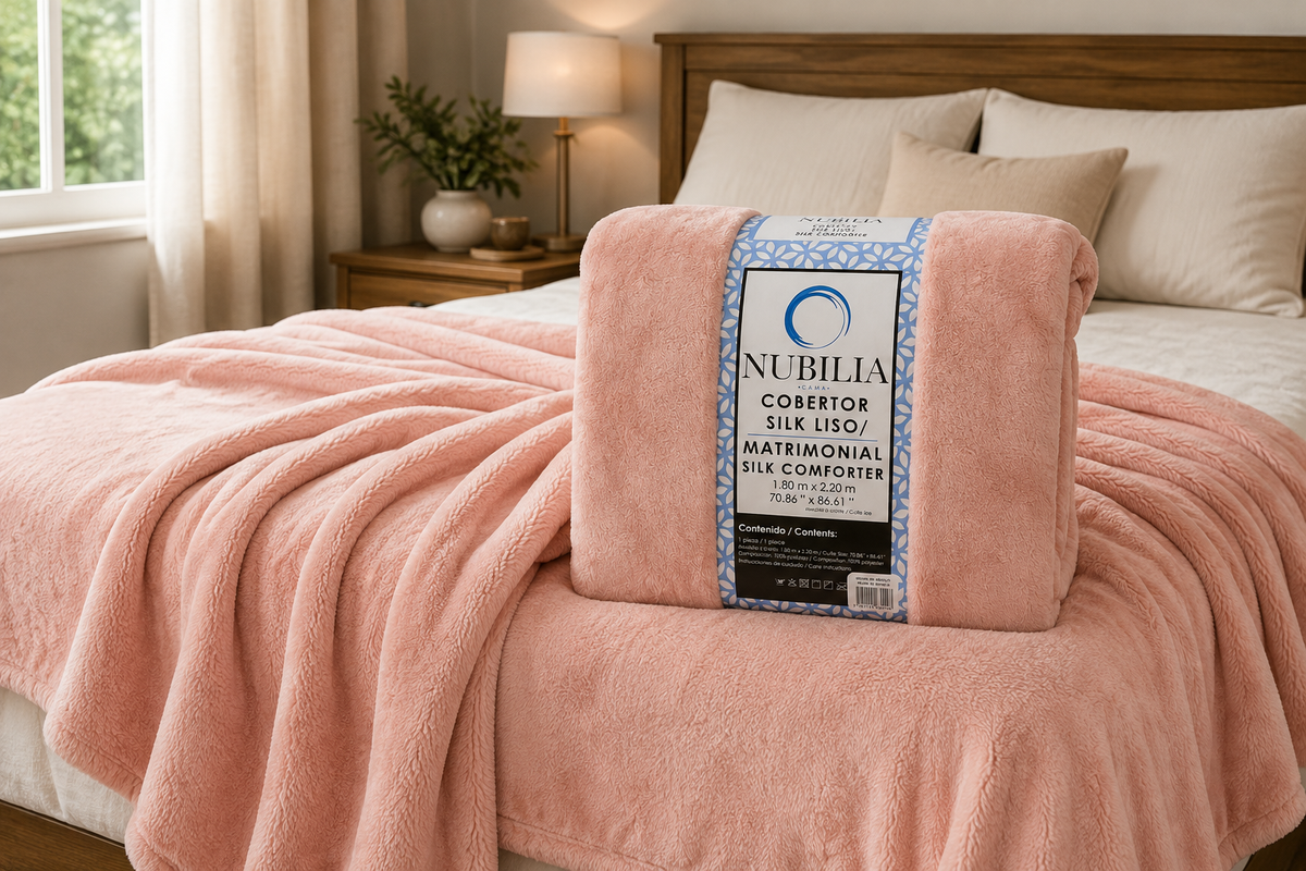 Cobertor Ligero Matrimonial Ultra Suave 650 g