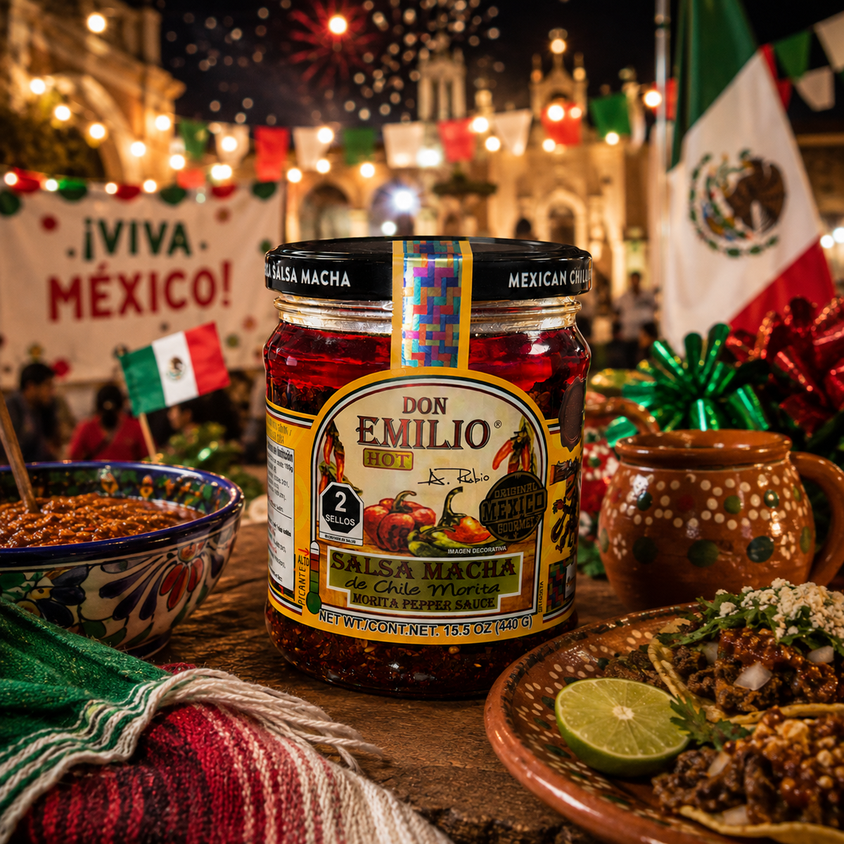 Salsa Macha Don Emilio Chile Morita 440 g