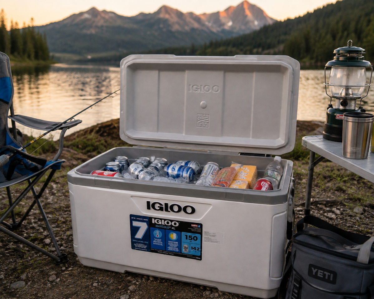 Hielera Igloo MaxCold XL 142 Litros / 256 Latas