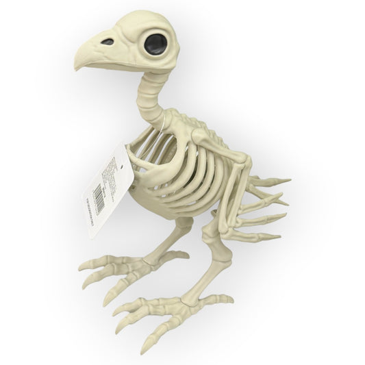 Figura Decorativa Cuervo Esqueleto Halloween y Día de Muertos