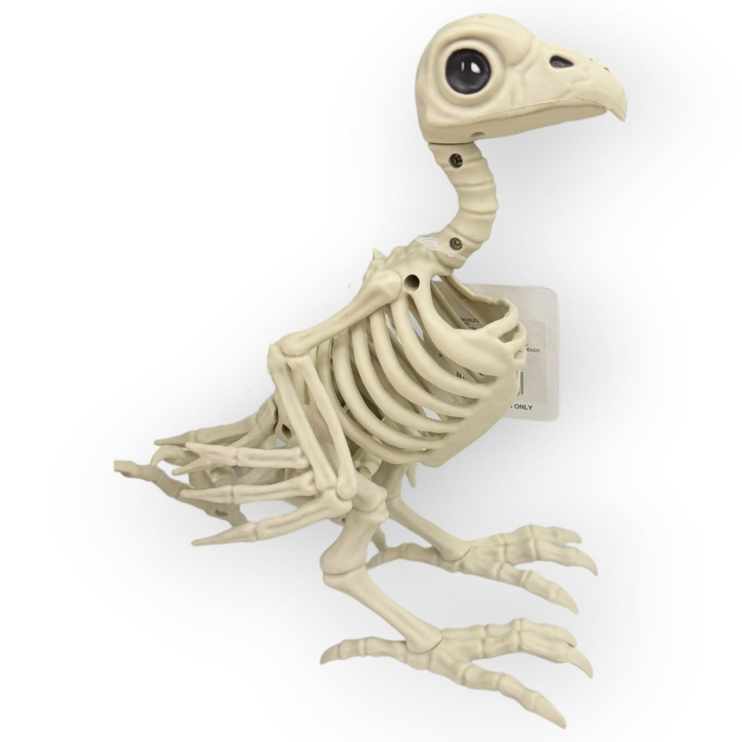 Figura Decorativa Cuervo Esqueleto Halloween y Día de Muertos