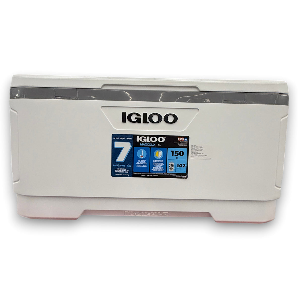 Hielera Igloo MaxCold XL 142 Litros / 256 Latas