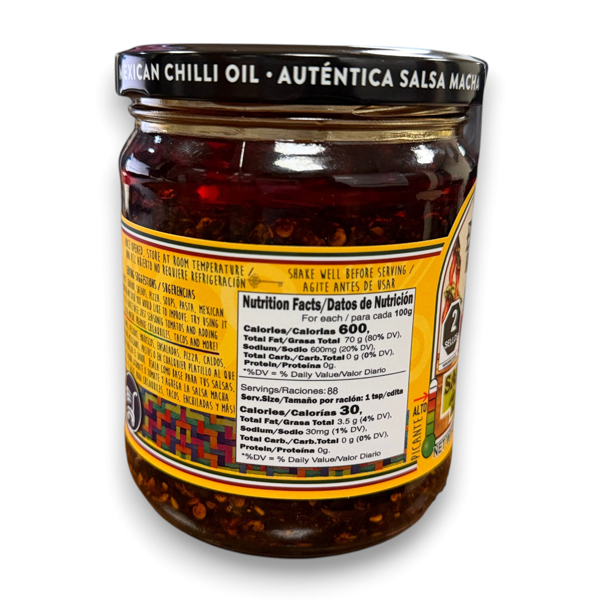 Salsa Macha Don Emilio Chile Morita 440 g