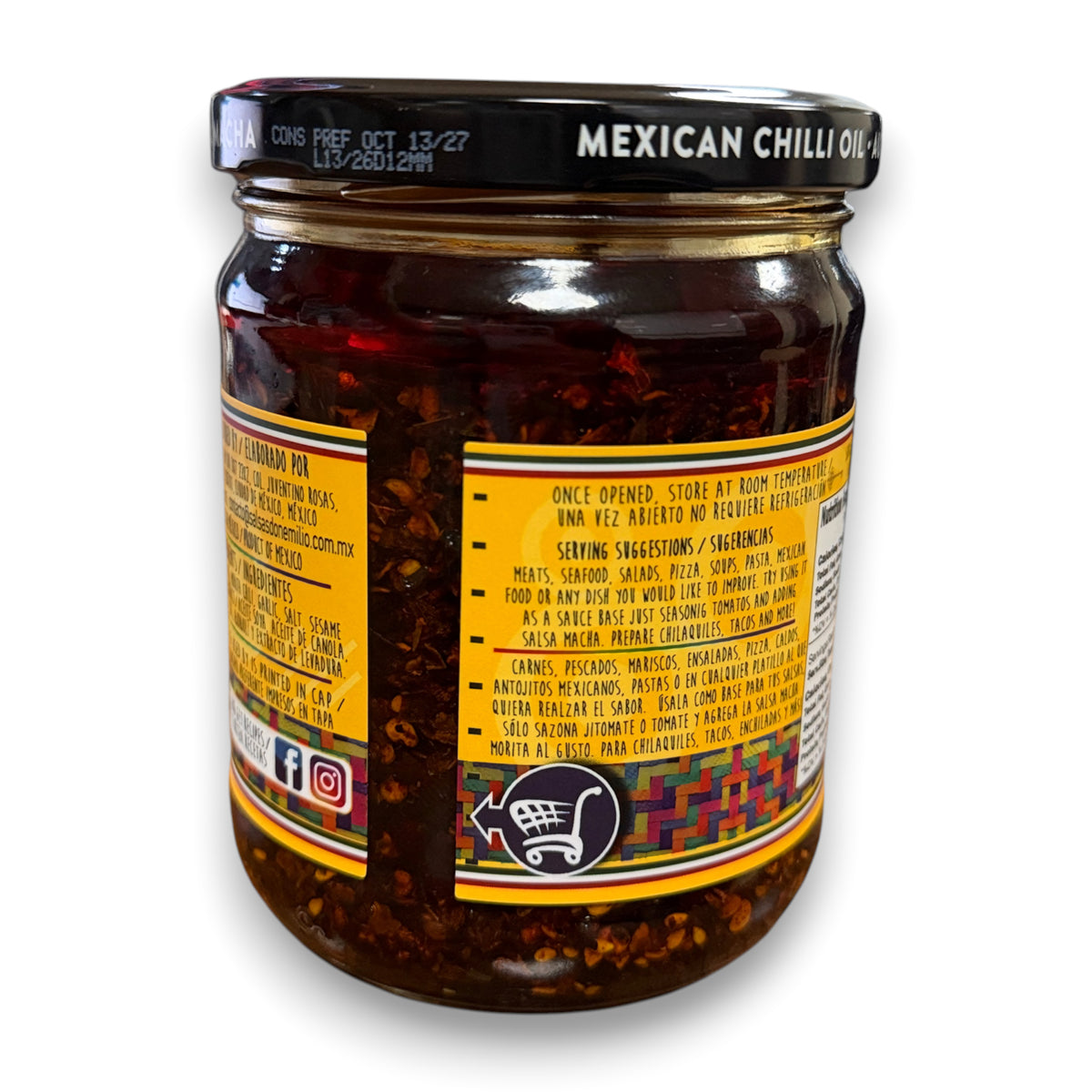 Salsa Macha Don Emilio Chile Morita 440 g